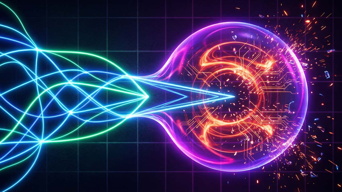 The AI bubble will pop from open source.